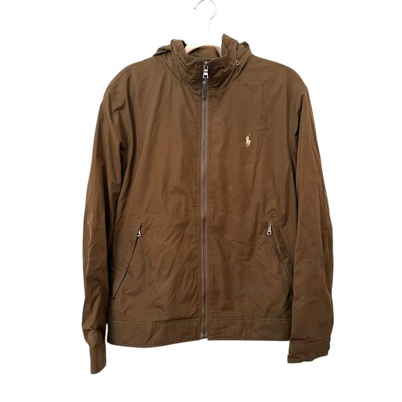POLO RALPH LAUREN Weatherproof Zippered Light Jacket Medium‎ - Picture 1 of 5